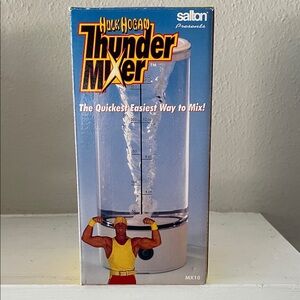 NEW! Hulk Hogan Thunder Mixer. Battery-operated.